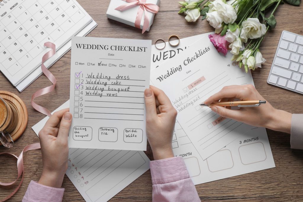 planning a wedding